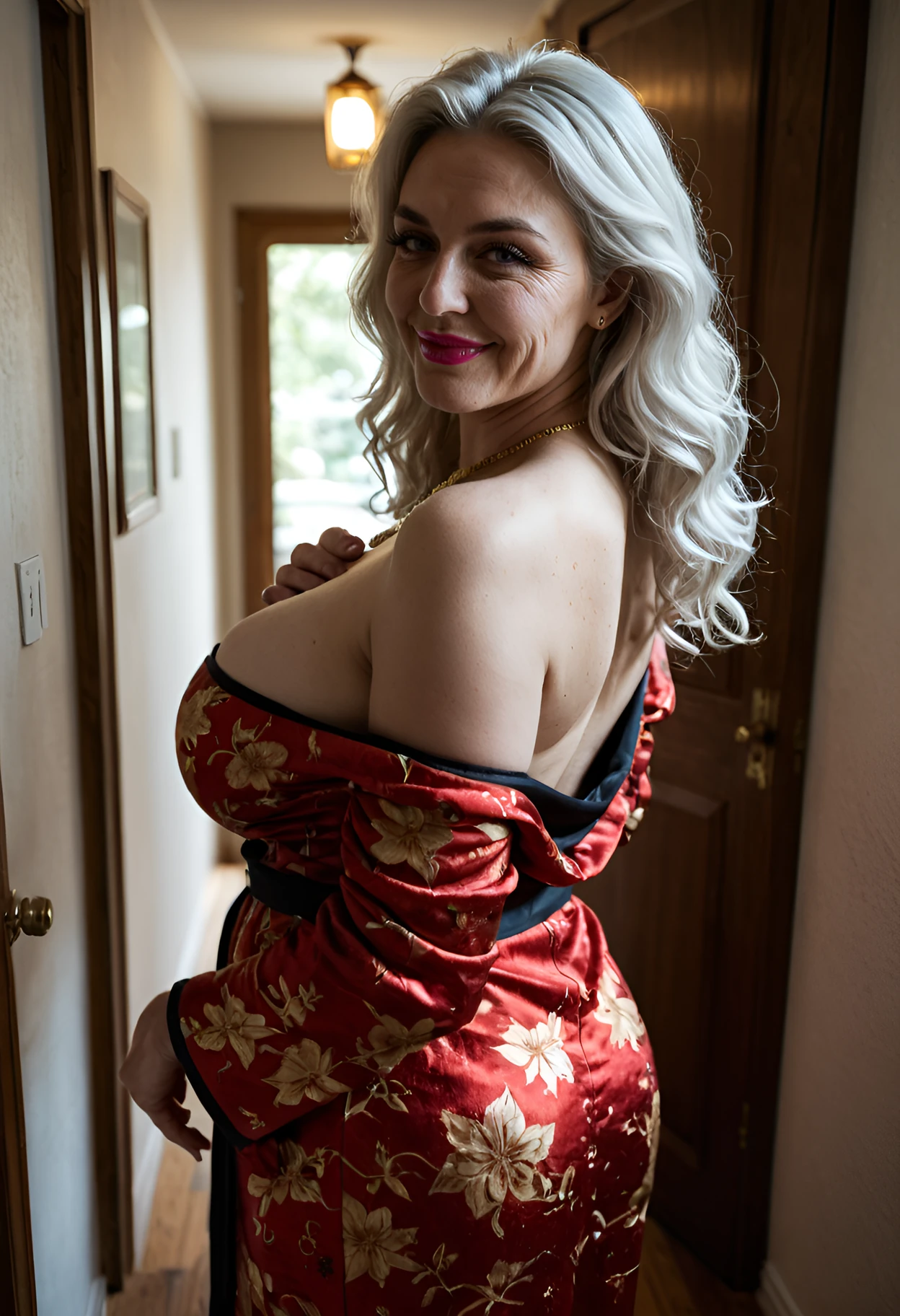 Linda, Your Silk Robe Neighbour, moment 1