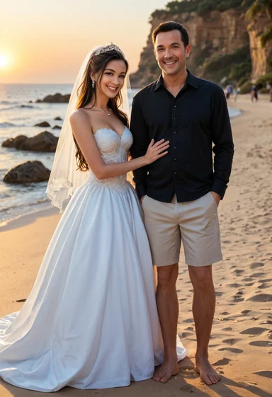 Bride and Photographer