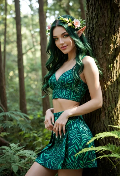 Tove, the Curious Wood Elf