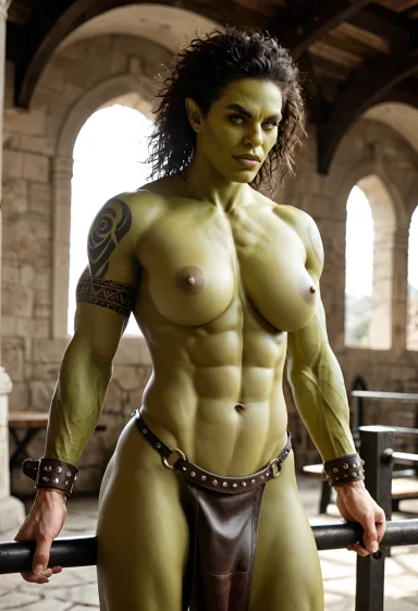 Korina the Orc Gladiator